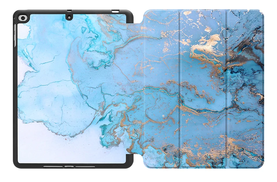 MTT Чехол для iPad 9,7 дюймов Мягкий ТПУ задняя крышка из искусственной кожи откидной смарт-чехол для iPad Air 1 Air 2 Авто Режим сна/пробуждения