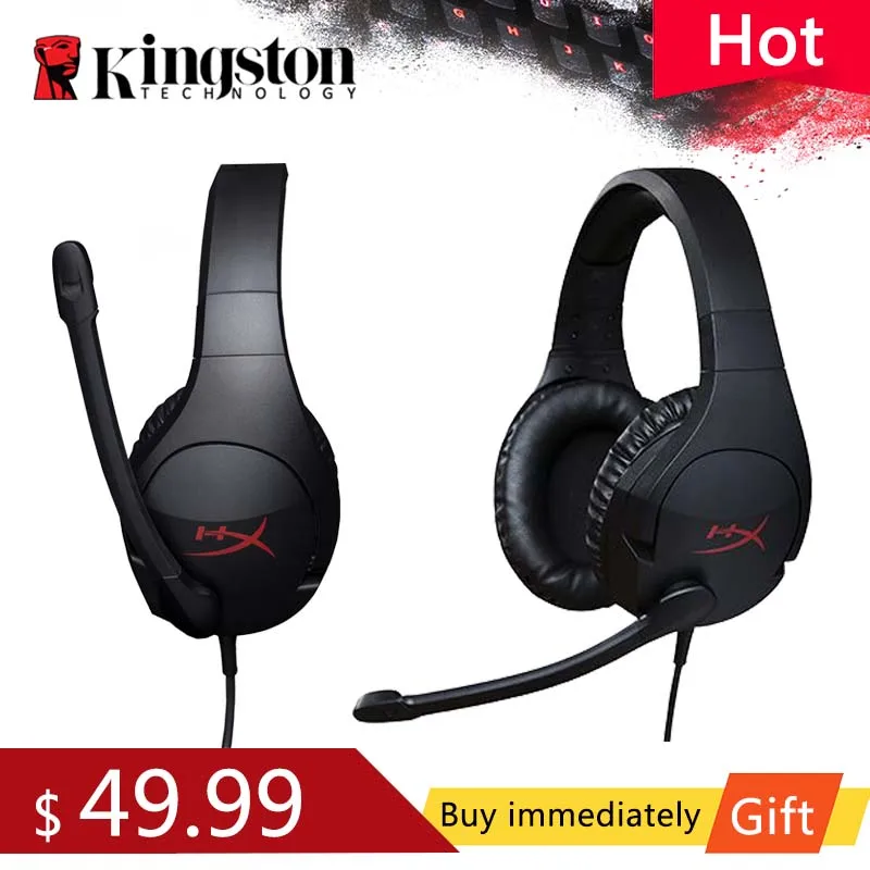 Наушники Kingston HyperX Cloud Stinger игровая гарнитура с микрофоном для ПК Xbox мобильного