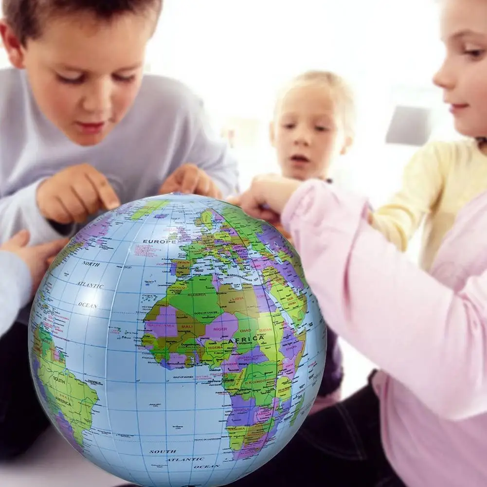 

Globe English Pvc Inflatable Globe With Bracket Hole Globe K7H2