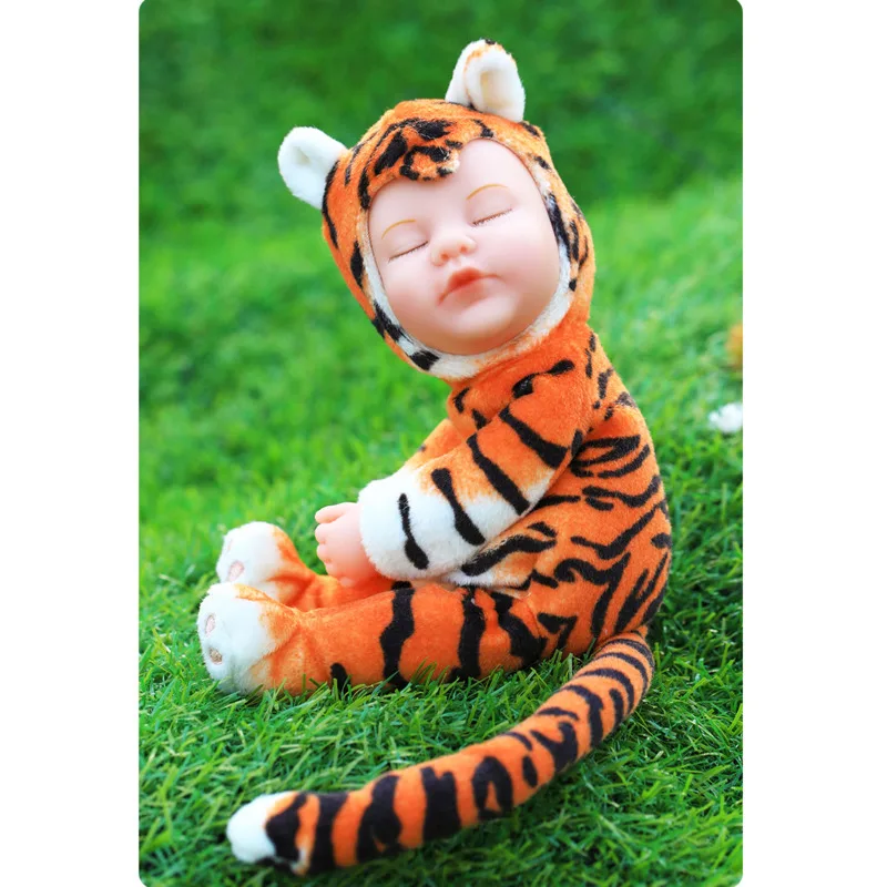 

Anne Geddes Sleeping Baby Cute Doll Tiger Rabbit Bear Bee Fairy Baby Plush Toy Plush Toy Baby Simulation Doll Birthday Present