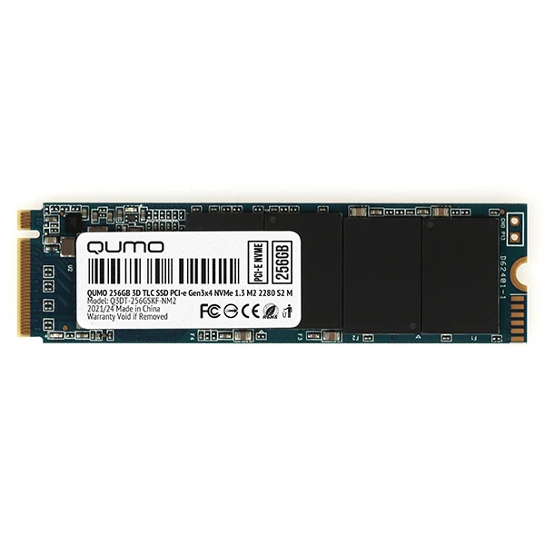 Твердотельный накопитель Qumo Novation TLC 3D 256Gb Q3DT-256GSKF-NM2