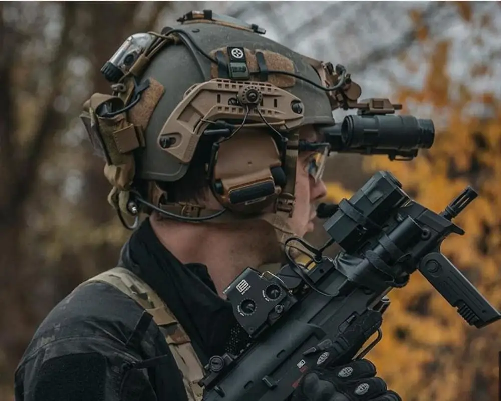 

Tactical headset accessories helmet bracket COMTAC bracket ARC rail military adapter for Peltor Comtac ii iii tactical headset