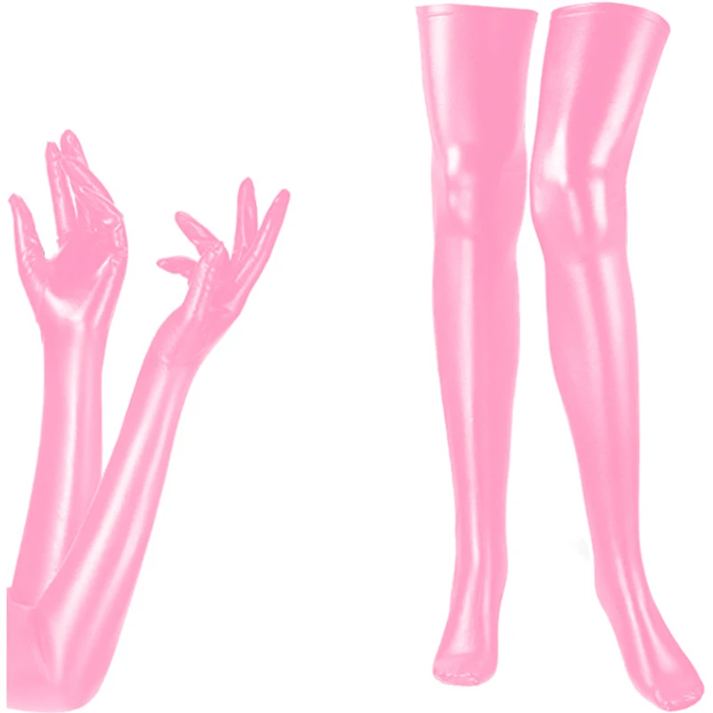 Сексуальные длинные перчатки и чулки женские экзотические аксессуары для