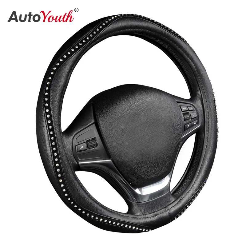 Чехол на руль Натуральная Кожа Диаметр 37 38 см AY10006|fashion steering wheel cover|steering coversteering cover