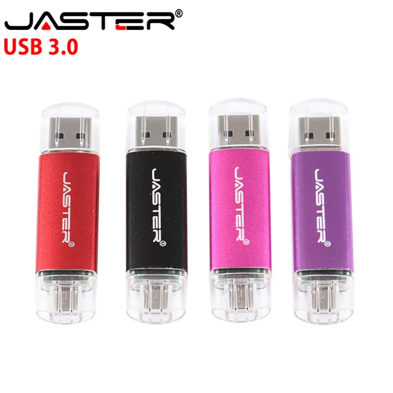 JASTER OTG USB 3 0 флеш накопитель для Android/ПК системы 4 ГБ 16 32 64 128 Гб внешний накопитель|USB
