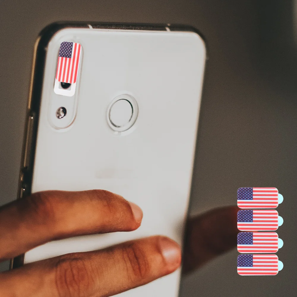 

4 Pcs Computer Web Camera Covers Privacy Protection Covers Phone Camera Covers