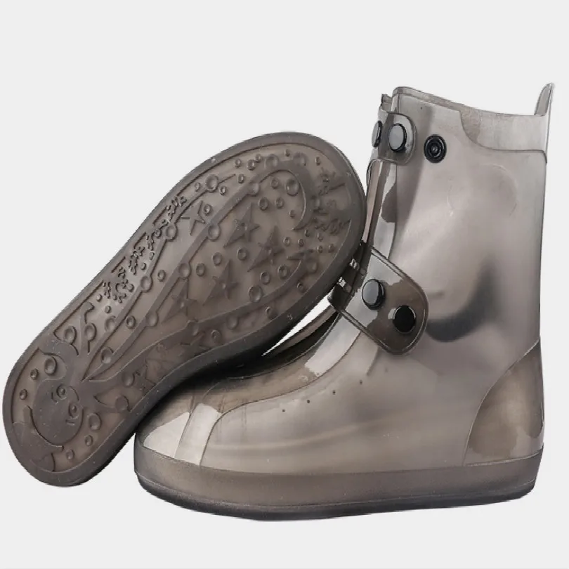 Износостойкие Нескользящие водонепроницаемые чехлы для обуви высота 27 см длина