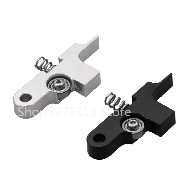Черно серебристый металлический титановый экструдер направляющий рычаг для