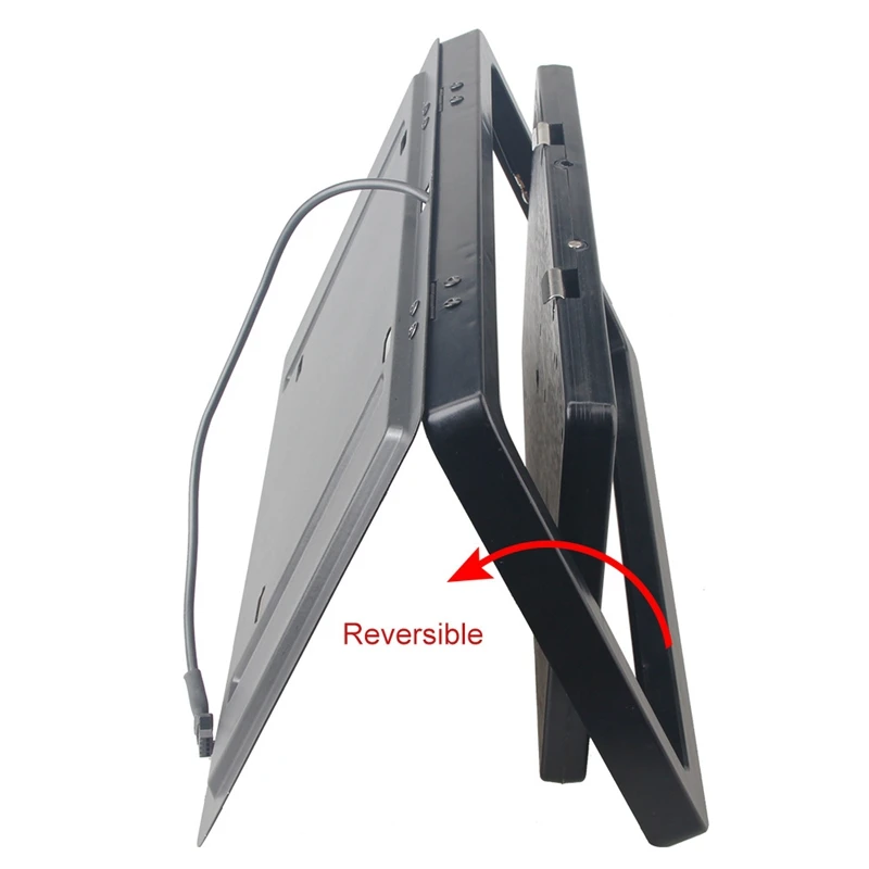 

Electric Remote Control License Plate Frame Hide-Away Flip License Plate Holder for USA Standard Electric Energy Veh