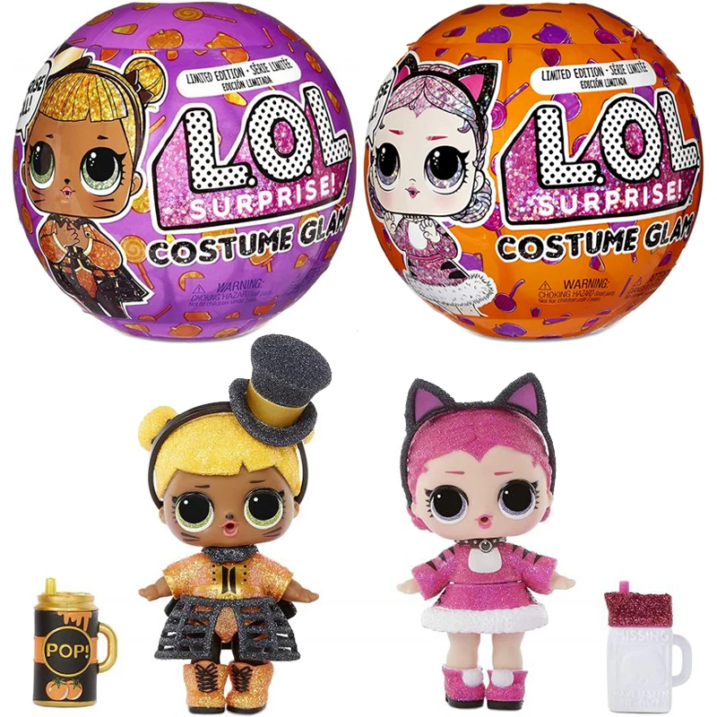 

LOL Surprise Costume Glam Dolls Halloween dolls with 7 Surprises Including Limited Edition Doll Fashion Toy for Girl Gift