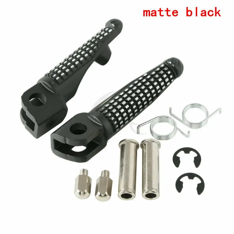 Передние Подножки для мотоцикла педаль Kawasaki Ninja ZX6R ZX10R ZX12R Z1000 Z750 ER6F ZX636 EX650 ER6N NINJA 650R