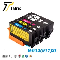 tatrix hp912 xl 912xl 917xl replacement ink cartridge compatible for hp officejet pro 8010 8012 8015 8017 8018 8020 8025 8035