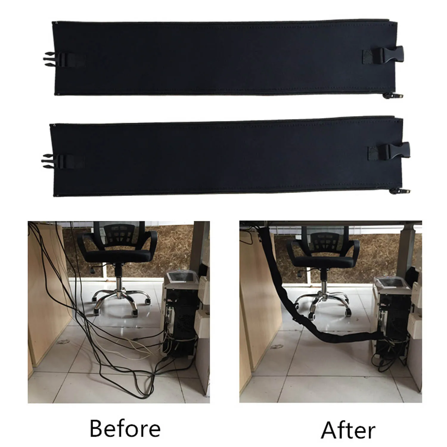 4 шт. изоляция неопреновый кабель управление рукав молнии провода обёрточная