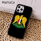 MaiYaCa чехол для телефона со старым флагом Сирии для iPhone X XR XS 11 12 13 Pro MAX 5 SE 2020 6 7 8 Plus Samsung Galaxy S9 S10