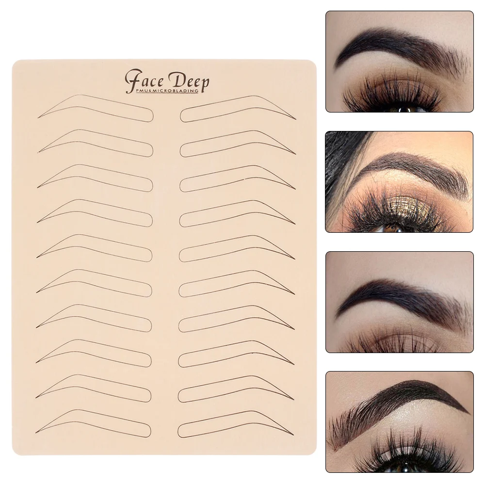 1 шт. практичный микроблейдинг для бровей латексная кожа Перманентный макияж