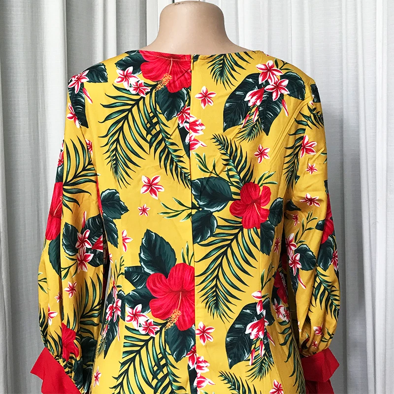 

New Casual Print Women Long Dress 2021