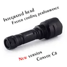 Фонарик Convoy C8 Cree XML2 U2 T6, светодиодный фонарик высокой мощности, портативный фонарь для кемпинга, рыбалки, тактический фонарь 18650