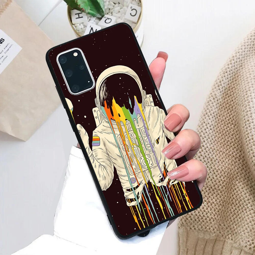

For Samsung Galaxy A Dreamful Existence Soft TPU Black Border Samsung Galaxy Case