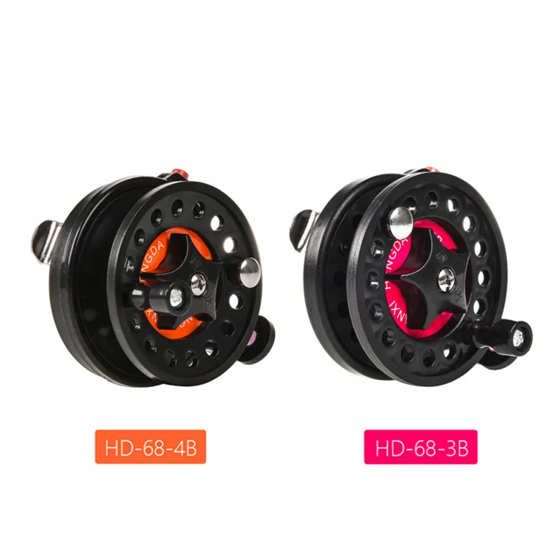 Катушка для зимней подледной рыбалки шарикоподшипники катушка мини рыболовная