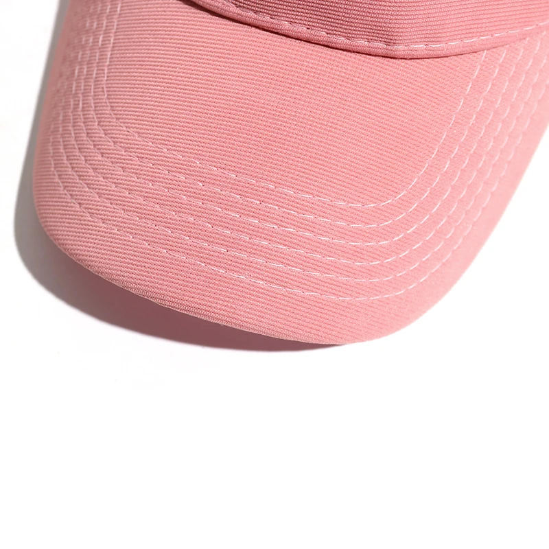 2021 Женская Солнцезащитная шапка однотонная Хлопковая мужская Регулируемая
