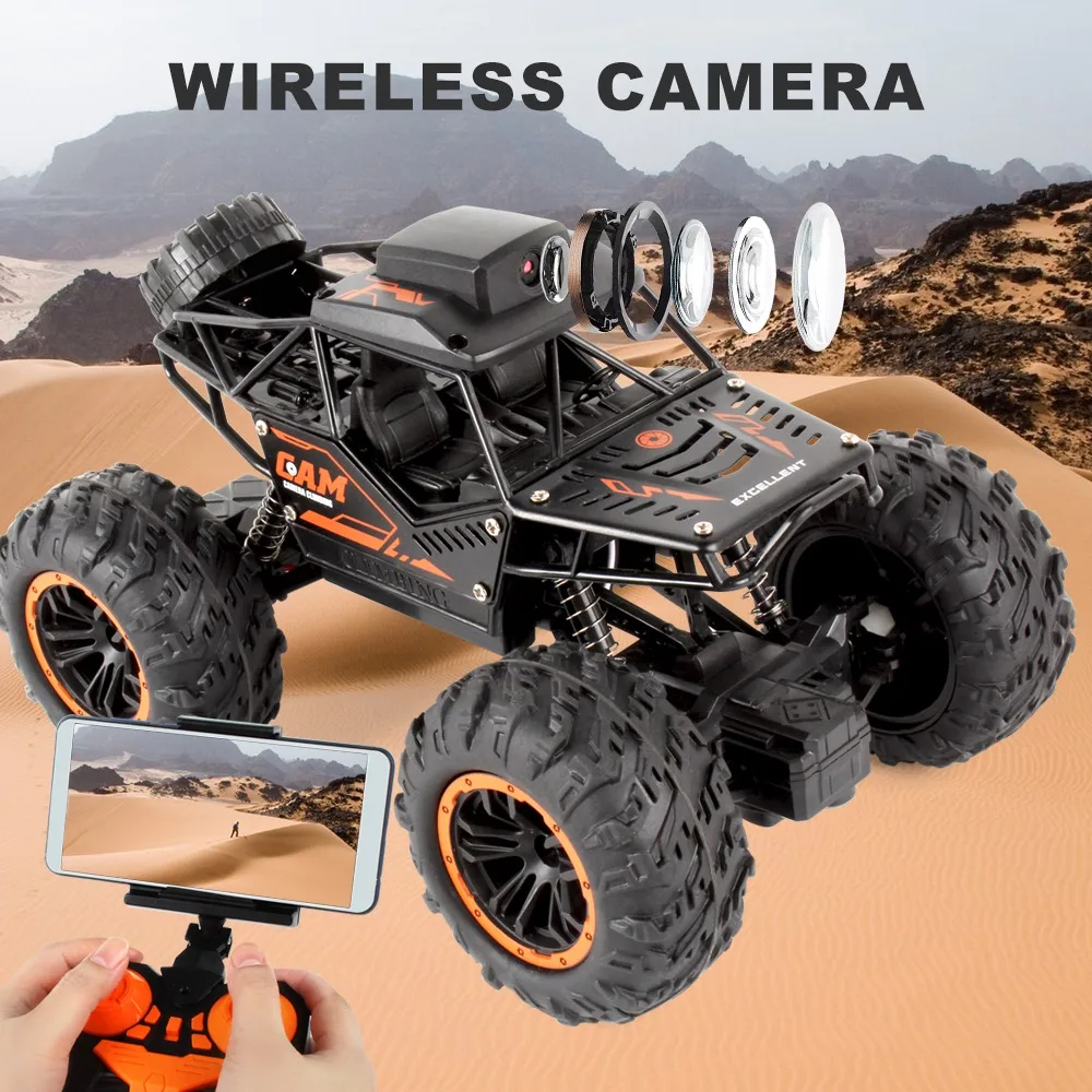 Внедорожник Lead Honor машина из сплава Rc 2 4G с дистанционным управлением Wi-Fi камерой