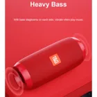 Портативная Bluetooth-Колонка T  G TG117, беспроводная водонепроницаемая колонка с поддержкой TF-карты и сабвуфера