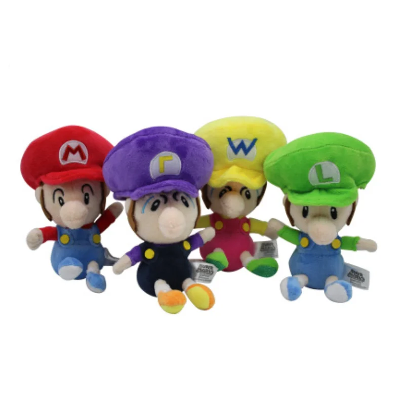Супер Марио Братья Луиджи Плюшевые игрушки стоят брата плюшевые куклы Высокое