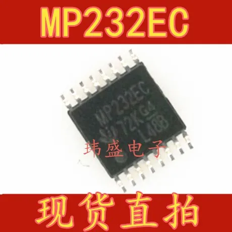 

10 шт. MAX3232ECPWR MP232EC TSSOP-16 MAX3232ECPWR MP232EC