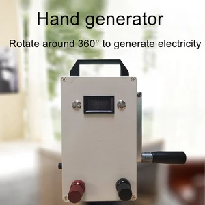150w hand crank generator emergency power car mobile phone charging 220v output voltage supply lighting emergency generator free global shipping