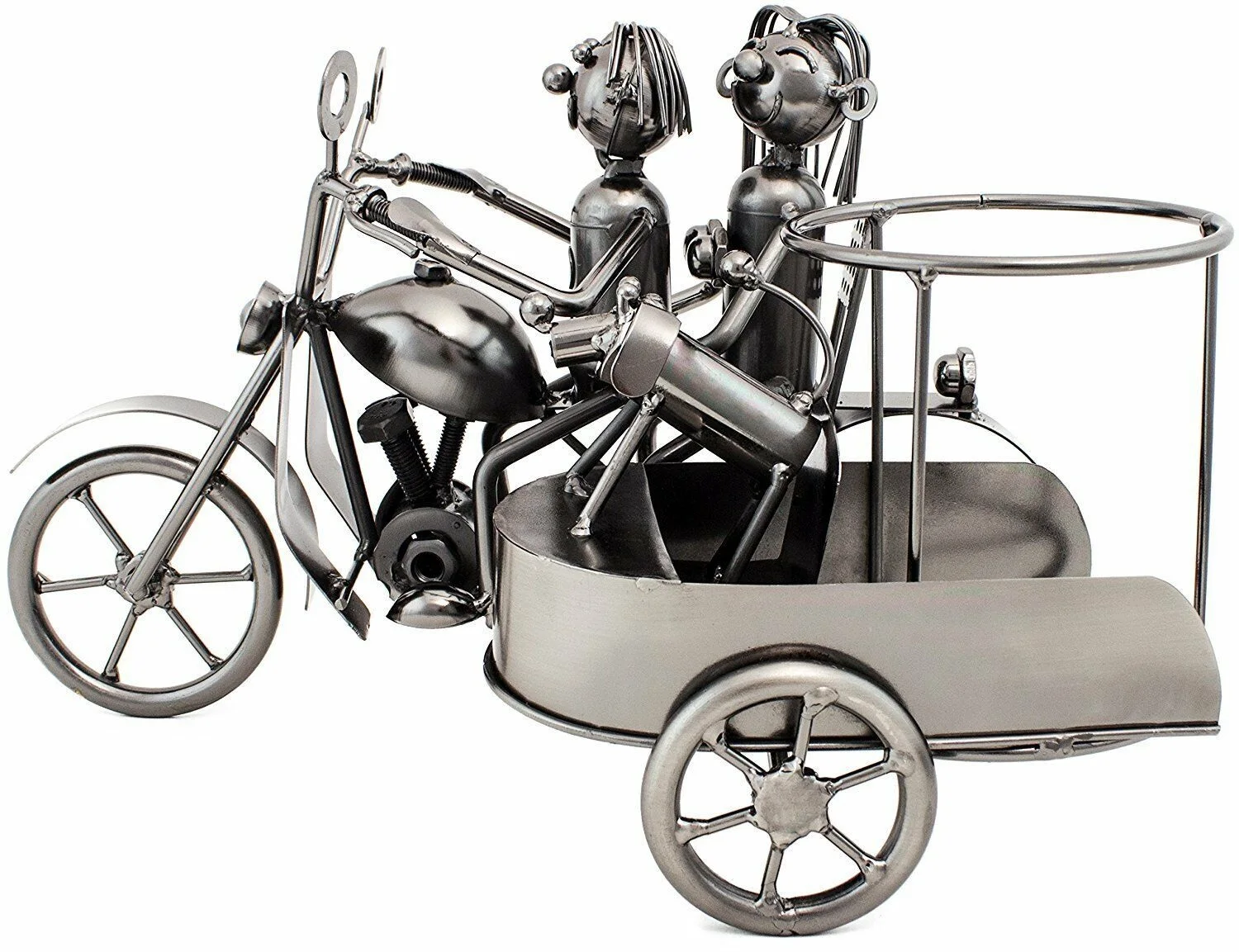

Motorcycle wine bottle wine rack wrought iron home furnishings
