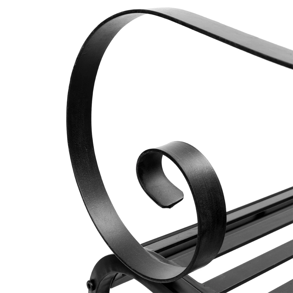 2-Seater складной открытый патио садовая скамейка стул для веранды сиденье с Сталь