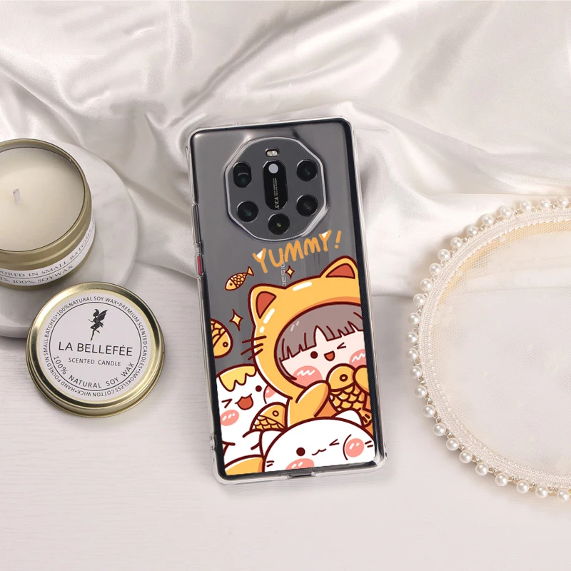 

Cats Love To Eat Fish Case for Huawei Mate 40 RS Porsche Design Phone Accessories for Mate 40 RS Porsche Design Cover