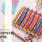 Алмазные картины набор точечных ручек из сплава цветная печать Двойные головки Дизайн Стразы ручка с 5 шт головки ручки