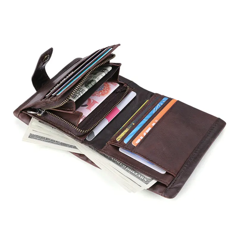 

THREEPEAS Men Leather Card Holders For Men 2021 Bags