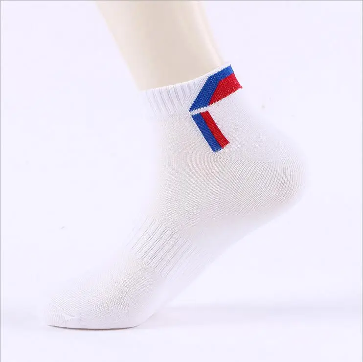 Triangle white 2 Хлопковые носки мужские тонкие велосипедные носки профессиональные носки с низкой лодыжкой спортивные носки женские носки кроссовки баскетбольные Носки мужские - Цвет: Triangle white 2