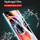 Гидрогелевая пленка с полным покрытием для Xiaomi Redmi Note10 10S Pro 9 9T 8T 9S MI Note 10 Lite Poco X3 M3 F2, Защитное стекло для экрана