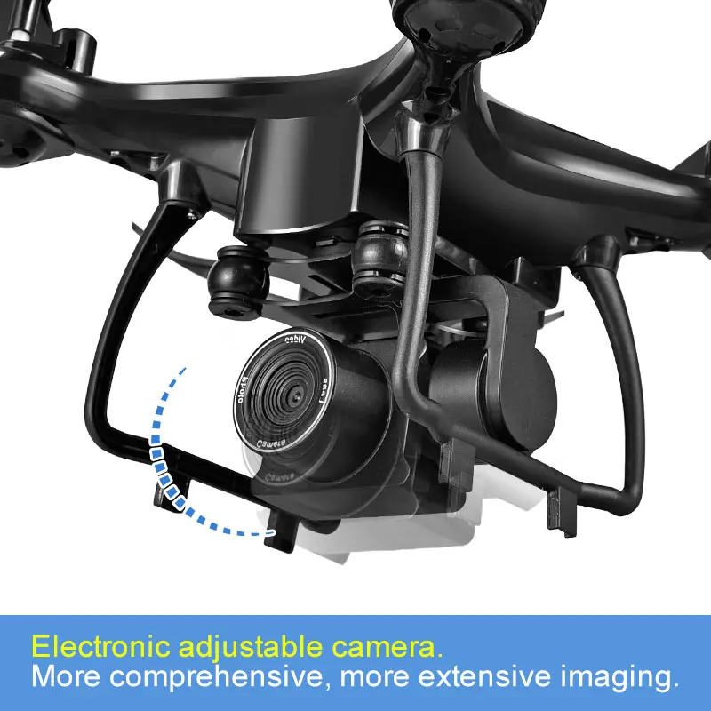 RC Drone вертолет с камерой 5 Мп Wi Fi FPV Quadcopter ESC камера удержание высоты складной