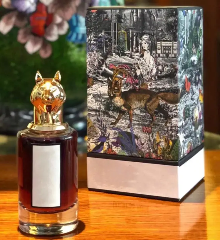 

New aristocratic men perfume ladies perfume cologne quality long-lasting fragrance animal head male Spary 12 fragrance 75ML