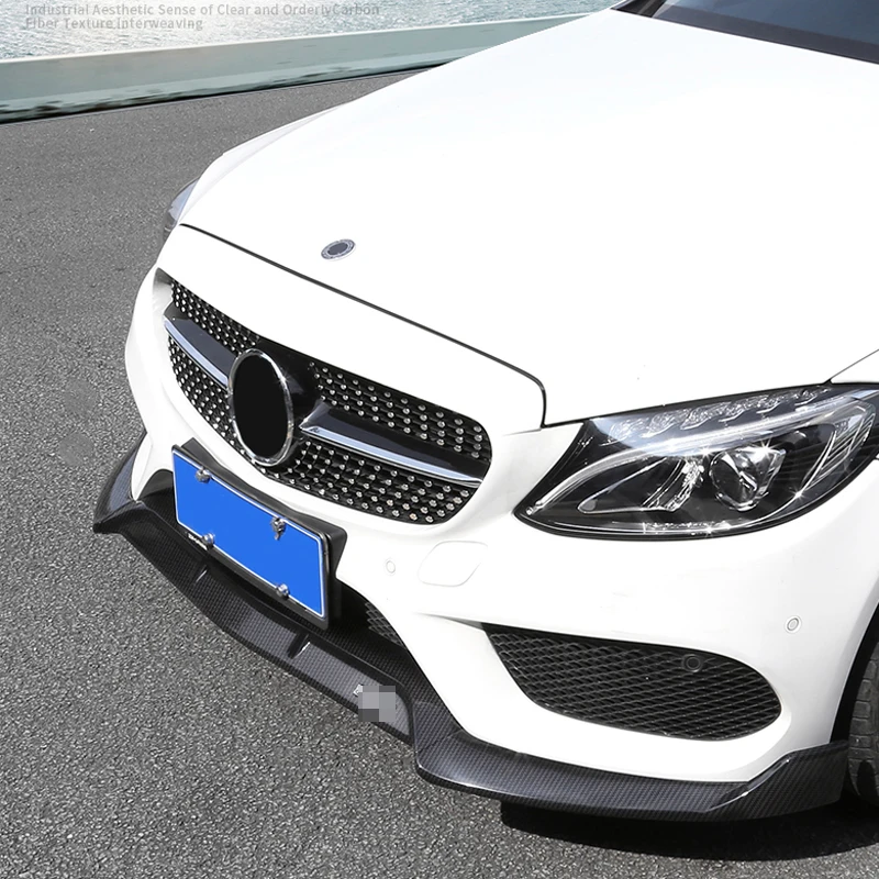 Комплект переднего бампера для Mercedes Benz C Class W205 C205 Coupe Sport Version C180 C200 C250 C260 C300