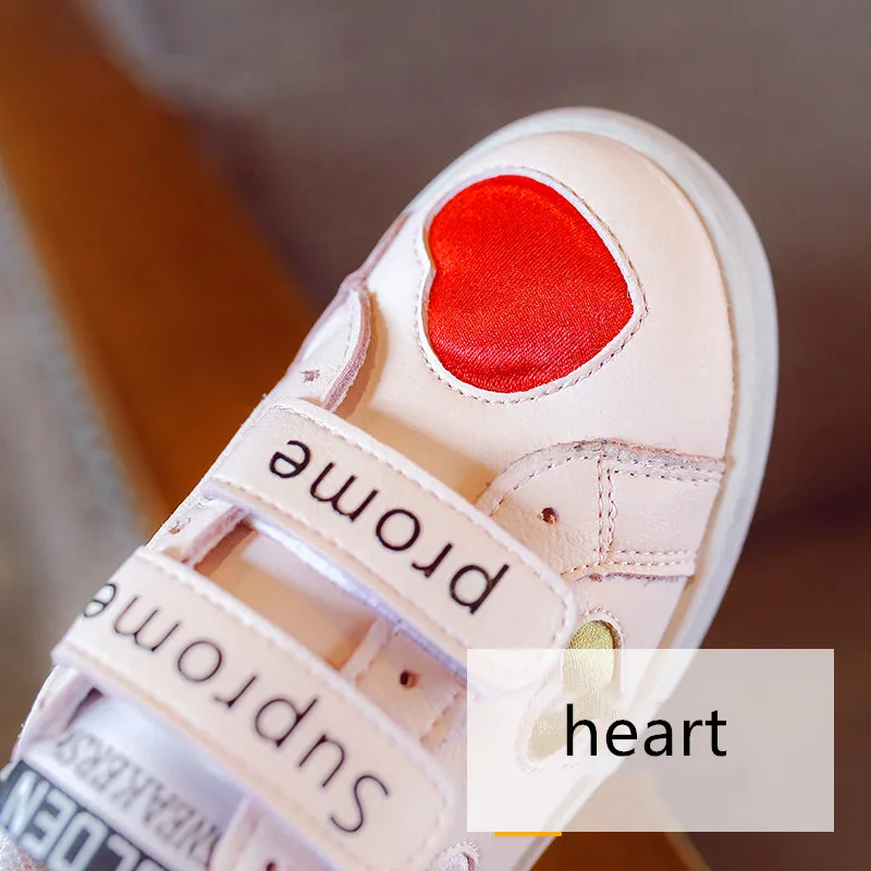 Белые кроссовки для девочек Новинка осени 2019 года модная детская обувь