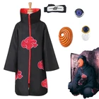 Качественный костюм для косплея Uchiha Obito аниме ниндзя Мадара ухиха маска искусственная кожа Косплей комплект Хэллоуин костюм для детей и взрослых