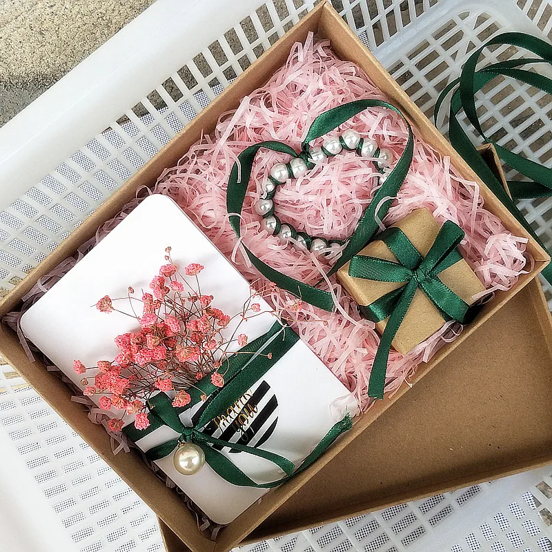 Коробка для конфет винтажная Крафт бумажная упаковка украшений коробка