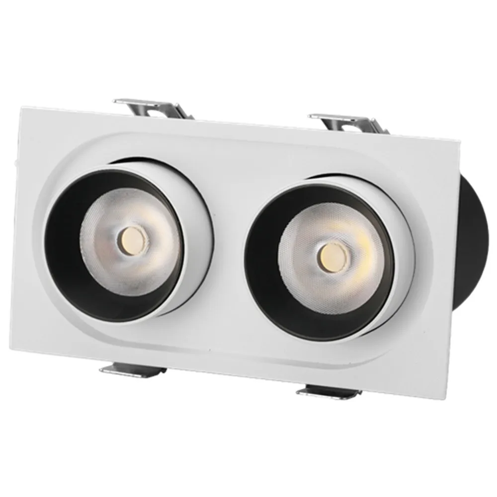 Растягивающийся потолочный светильник с вращением на 360 ° светодиодный