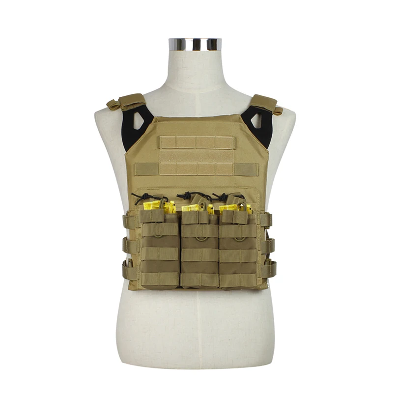 Тактическая Сумка Aolikes MOLLE с тройным открытым верхом для магазинов быстрый AK AR M4