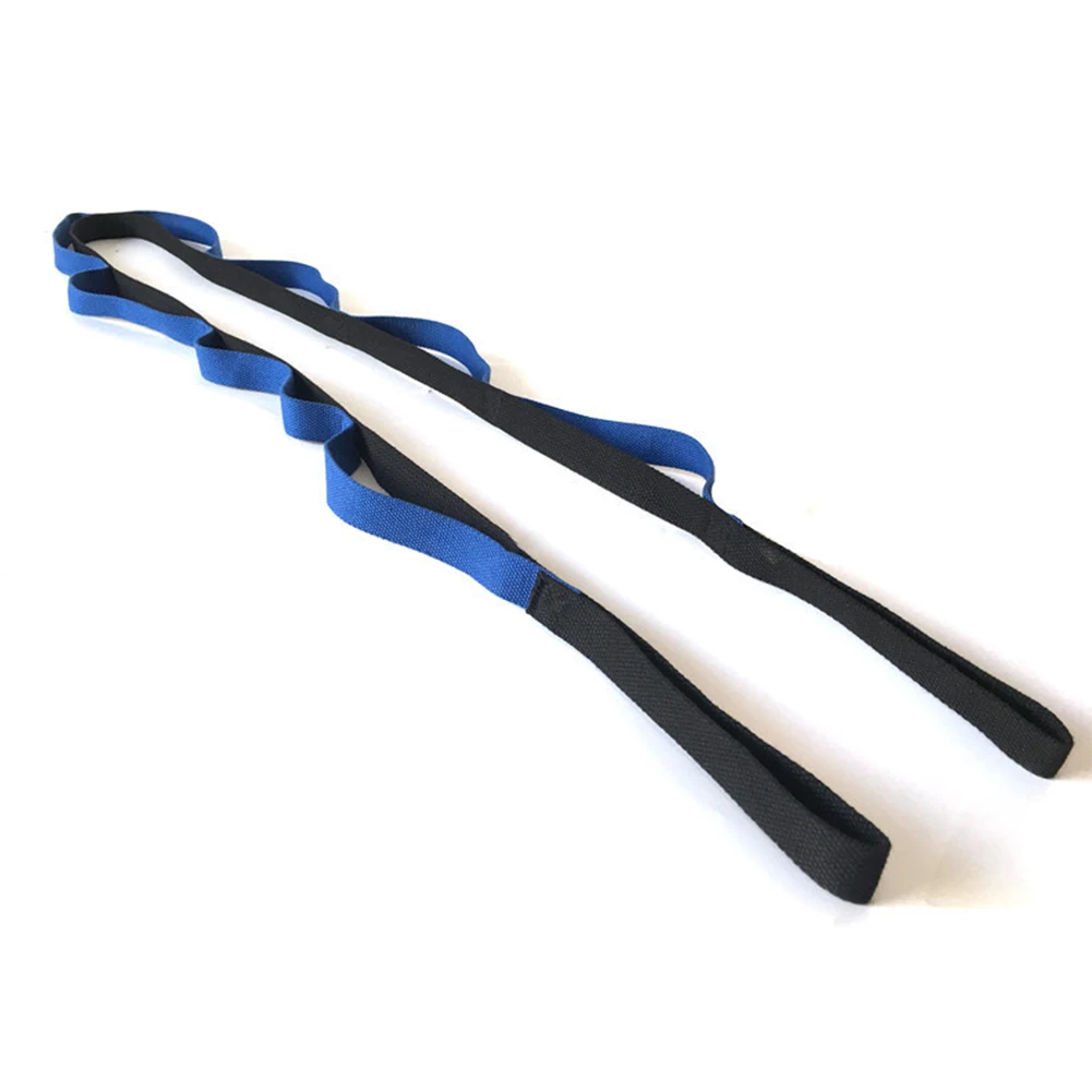

New Body Building Resistance Belt Fitness Stretch Out Yoga Strap With 2M Flexible Loops Pilates Workouts Physical Training