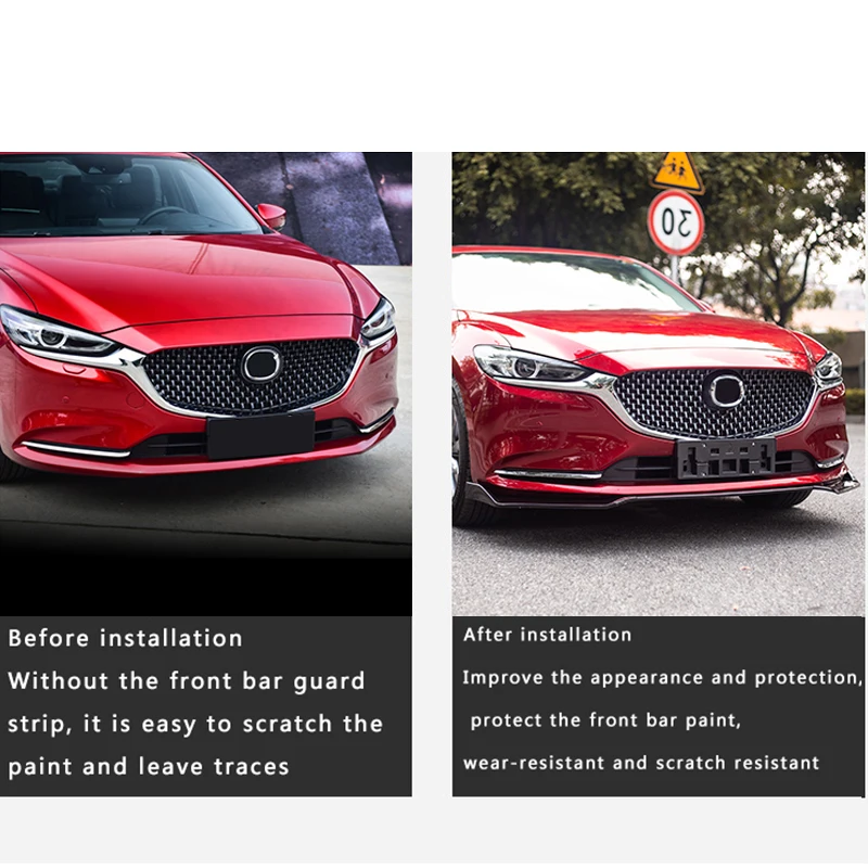 Для Mazda ATENZA 2020 Модифицированная Передняя Лопата Специальный передний бампер для