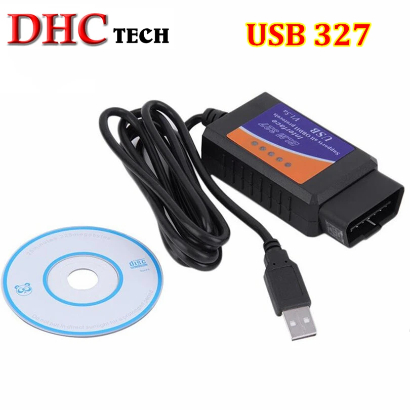 ELM327 USB V1.5 автомобильный диагностический кабель интерфейс поддерживает все