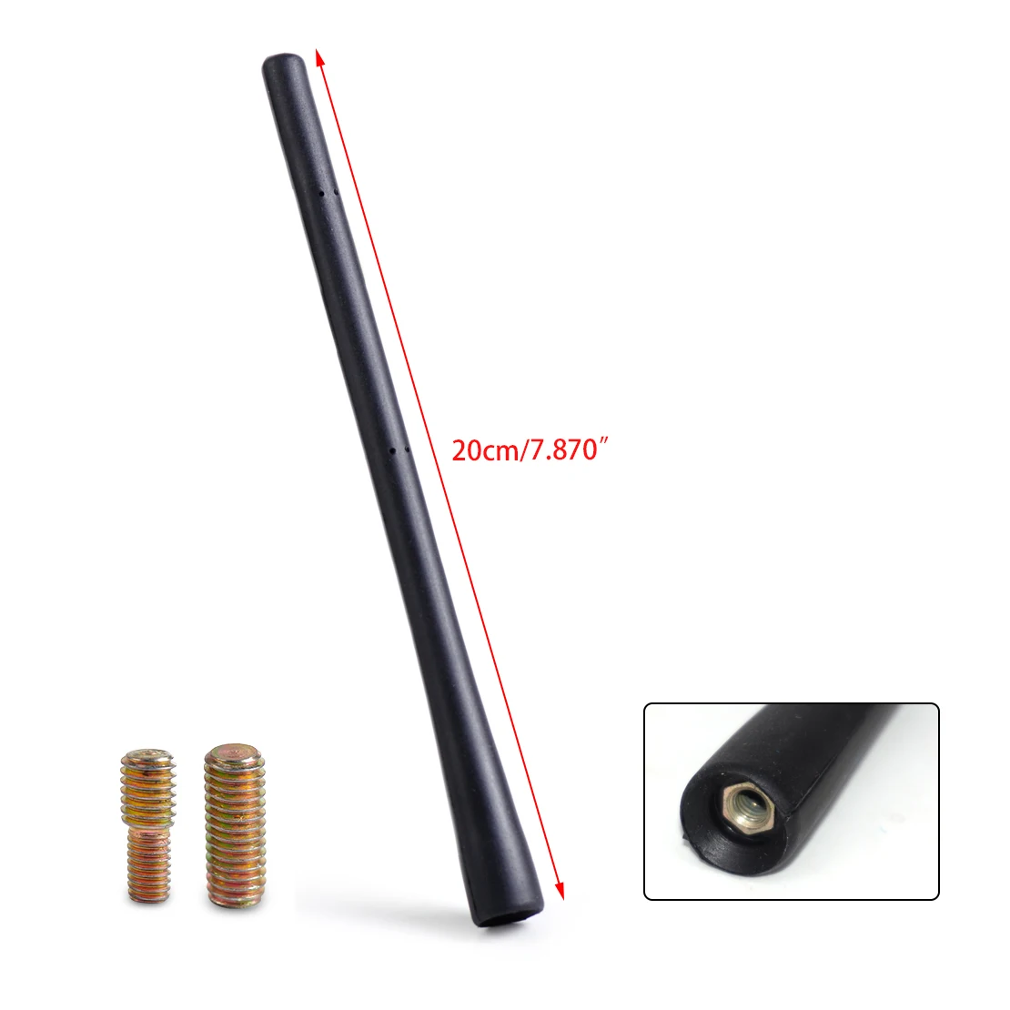 CITALL Профессиональная 8 &quotантенна мачта для автомобиля AM/FM радио короткая Stubby