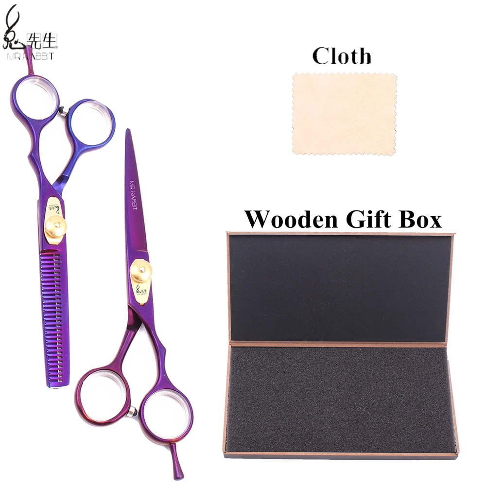 Парикмахерские ножницы 5 дюйма Японские Стальные Ножницы Mr для стрижки кроличьей