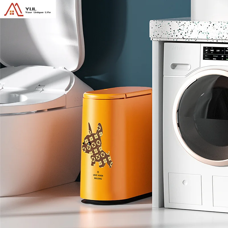 

Корзина для мусора с крышкой для ванной и туалета